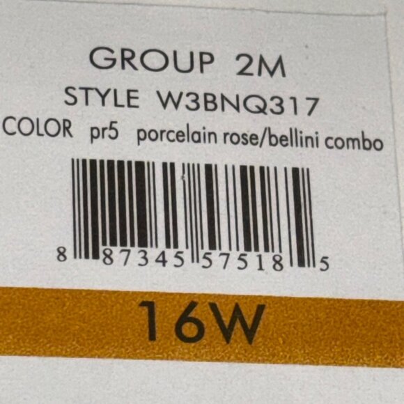 NWT CALVIN KLEIN Women's Jacquard Pencil Skirt 16W 16 Plus Size Pink Coquette - Picture 6 of 6